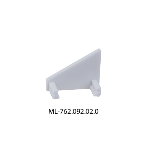 Levně Koncovka McLED pro RN stříbrná barva ML-762.092.02.0