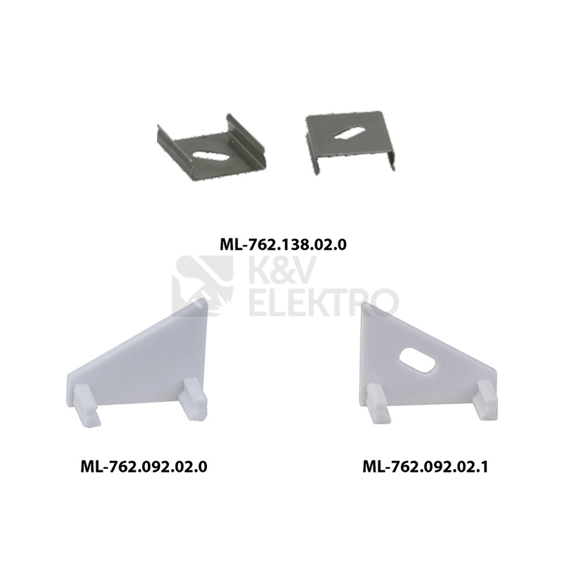 Obrázek produktu Rohový hliníkový profil McLED 19x15mm s mléčným difuzorem 1m ML-761.092.02.1 3