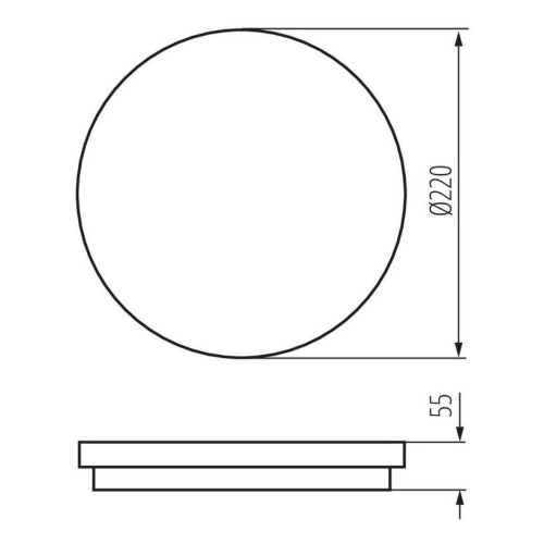 LED svítidlo Kanlux BENO 18W NW-O-W IP54 neutrální bílá 32940 (obrázek 6)