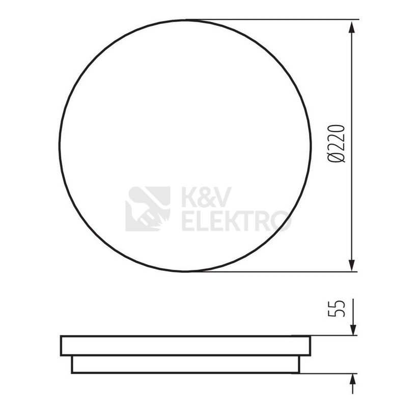 Obrázek produktu LED svítidlo s čidlem Kanlux BENO 18W NW-O-SE W IP54 neutrální bílá 32944 2