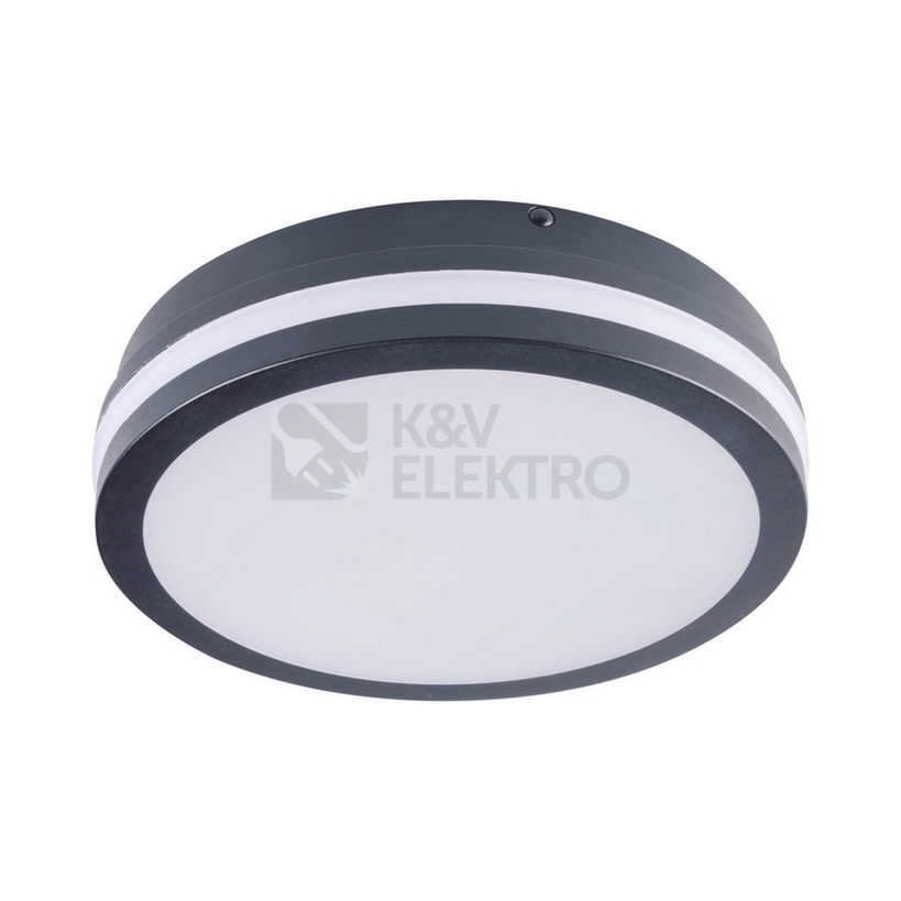 Obrázek produktu LED svítidlo Kanlux BENO 18W NW-O-SE GR IP54 4000K s pohybovým čidlem 32945 0