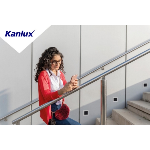 Orientační svítidlo 12V Kanlux APUS LED B-WW 3000K teplá bílá 26539