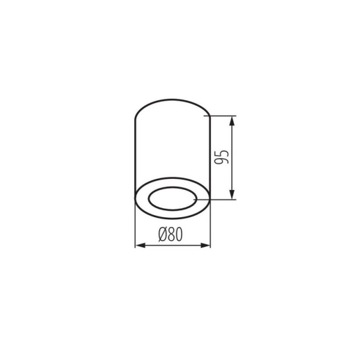 Svítidlo Kanlux SANI IP44 DSO-B GU10 černá 29240 (obrázek 6)