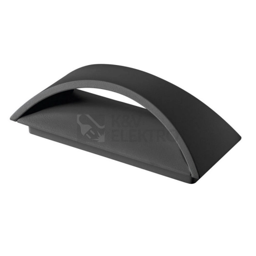 LED svítidlo Kanlux BISO LED EL 8W-GR IP54 grafit 29260