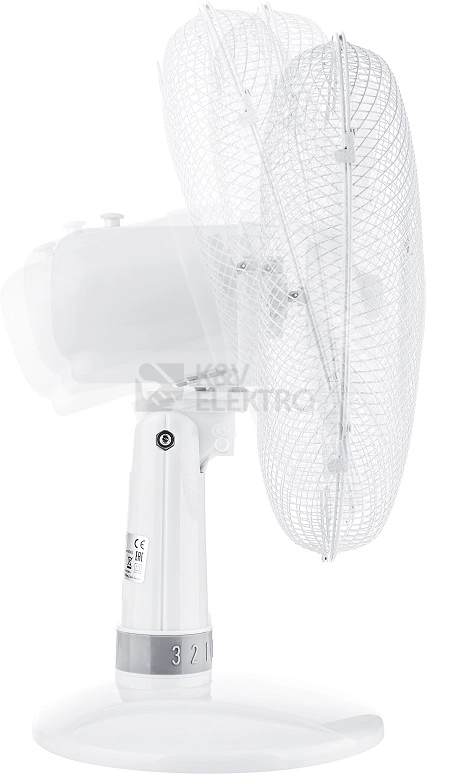 Obrázek produktu Stolní ventilátor SENCOR SFE 3027WH bílá 3