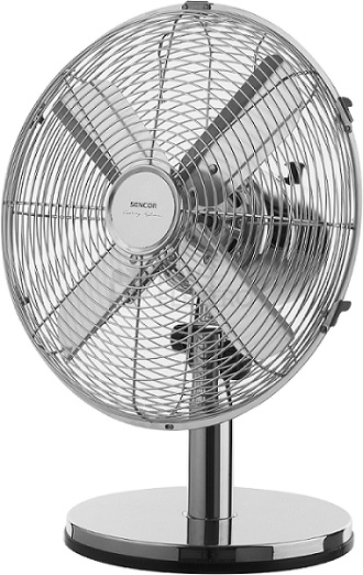 Obrázek produktu Kovový stolní ventilátor SENCOR SFE 3040SL stříbrná 2