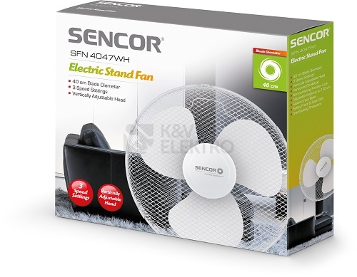 Obrázek produktu Stojací ventilátor SENCOR SFN 4047WH bílá 6