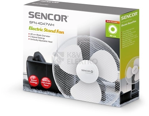 Obrázek produktu Stojací ventilátor SENCOR SFN 4047WH bílá 6