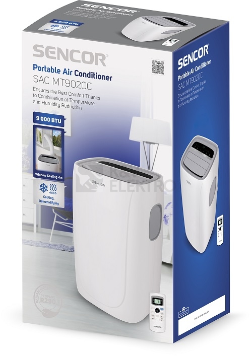 Obrázek produktu Mobilní klimatizace SENCOR SAC MT9020C s těsnící sadou ZDARMA 4