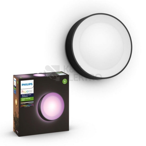  Venkovní nástěnné LED svítidlo Philips Hue Daylo 17465/30/P7 2000K-6500K RGB