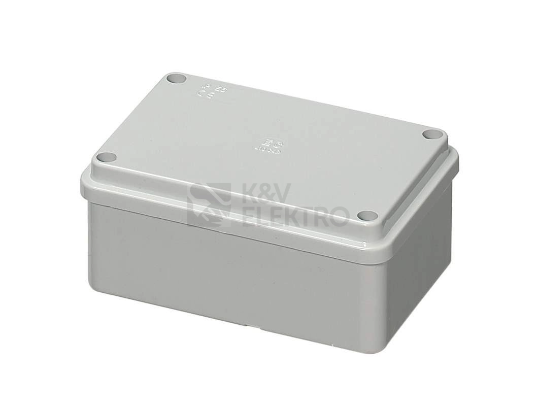 Obrázek produktu Krabice Malpro S-BOX 216M 120x80x50mm bez průchodek IP56 šedá 0