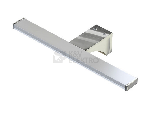 Obrázek produktu  Koupelnové nástěnné LED svítidlo Panlux ELESAR PN12100004 8W IP44 3000K stříbrná 1