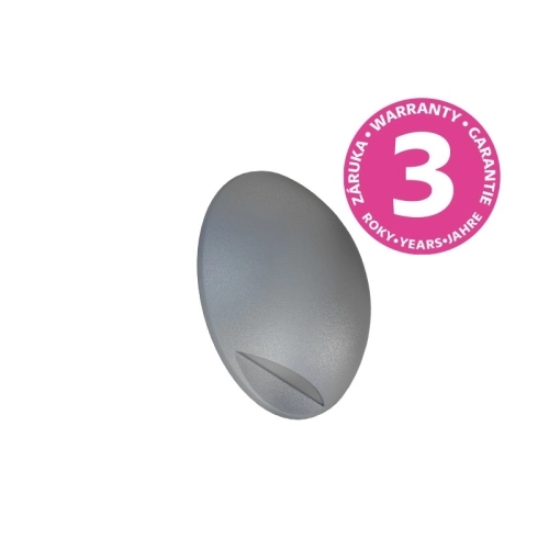 Přisazené orientační LED svítidlo 230V Panlux LEON CIRCLE stříbrná PN42100018 (obrázek 3)