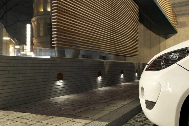 Přisazené orientační LED svítidlo 230V Panlux LEON CIRCLE stříbrná PN42100018 (obrázek 8)