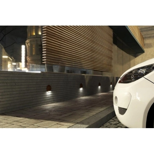 Přisazené orientační LED svítidlo 230V Panlux LEON CIRCLE tmavě šedá PN42100019 (obrázek 5)