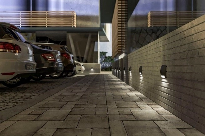 Přisazené orientační LED svítidlo 230V Panlux LEON SQUARE bílá PN42100021 (obrázek 5)