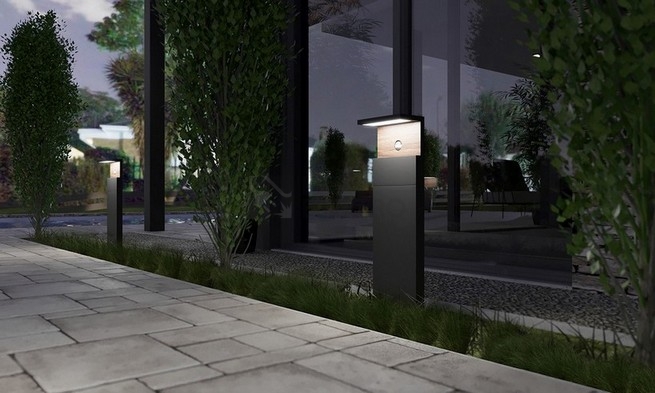 Obrázek produktu Zahradní LED svítidlo Panlux NATURA S výška 60cm s pohybovým čidlem PN42300008 3