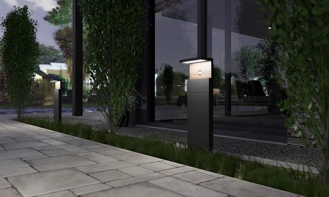 Obrázek produktu Zahradní LED svítidlo Panlux NATURA S výška 60cm s pohybovým čidlem PN42300008 3