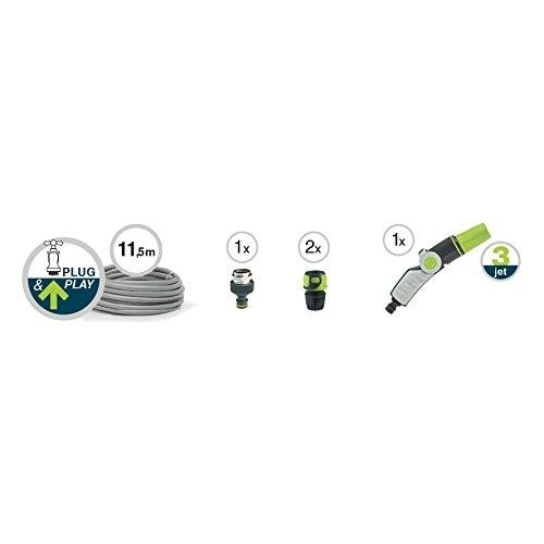 Navíjecí buben se zahradní hadicí G.F. Aqua bag maxi 16,5m Lime 28-5608-LI (obrázek 5)