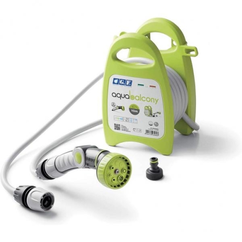 Navíjecí buben se zahradní hadicí G.F. Garden Aqua balcony 10m Lime 28-5852-LI