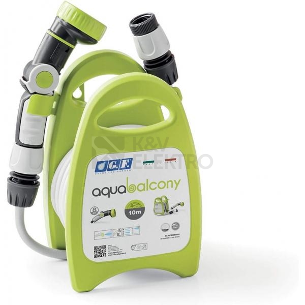 Obrázek produktu  Navíjecí buben se zahradní hadicí G.F. Garden Aqua balcony 10m Lime 28-5852-LI 0