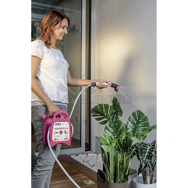 Obrázek produktu Navíjecí buben se zahradní hadicí G.F. Garden Aqua balcony 10m Fuxia 27-8552-FU 2