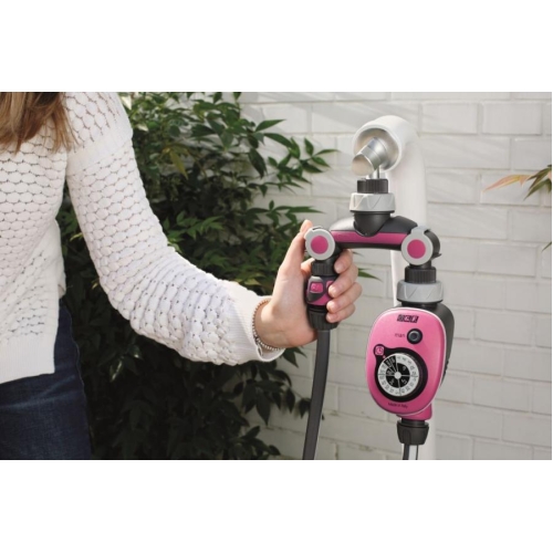 Zavlažovací hodiny bateriové G.F. Garden GF easy 16 Fuxia 27-6016-FU