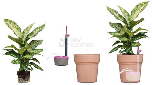 Obrázek produktu Samozavlažovací nádrž truhlík / květináč G.F. Garden Aquaflora mini 0,7l Fuxia 80-6331-FU 3