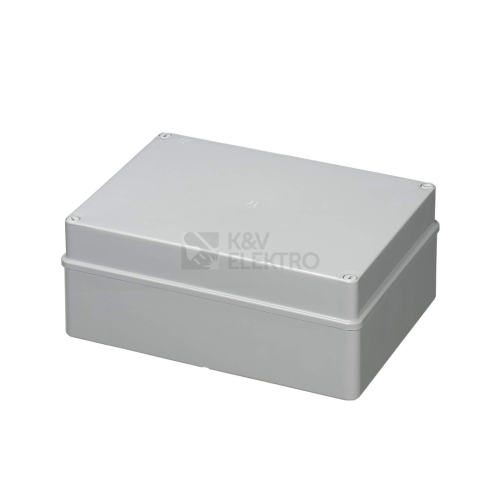  Krabice Malpro S-BOX 616M 300x220x120mm bez průchodek IP56 šedá