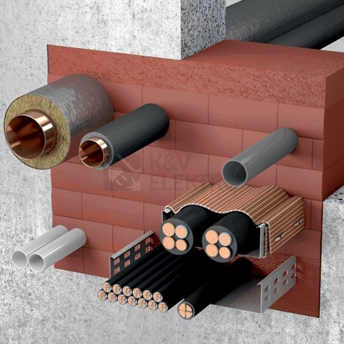 Obrázek produktu Den Braven protipožární intumescentní butylová páska 150mm x 5m PS200 1