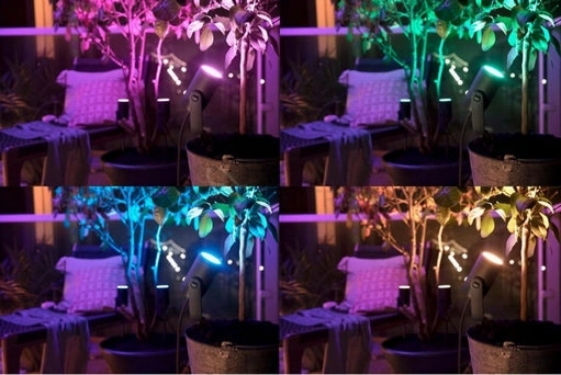 Obrázek produktu Venkovní spotové zemní/nástěnné svítidlo Philips Hue Lily 17415/30/P7 2200K-6500K RGB 4