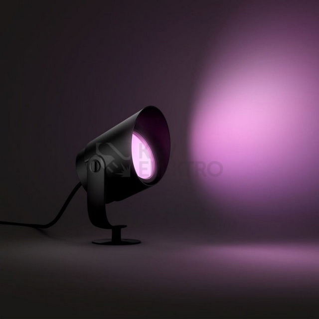 Obrázek produktu Venkovní spotové zemní/nástěnné svítidlo Philips Hue Lily XL 17462/30/P7 2000K-6500K RGB 4