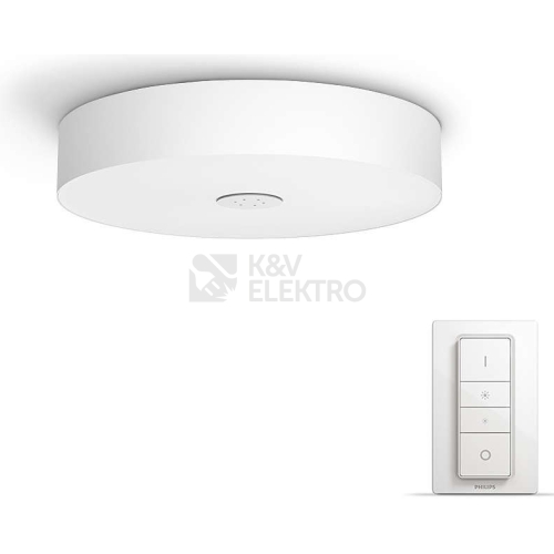  Bluetooth LED stropní svítidlo Philips Hue Fair BT 40340/31/P6 bílé 2200-6500K s dálkovým ovladačem