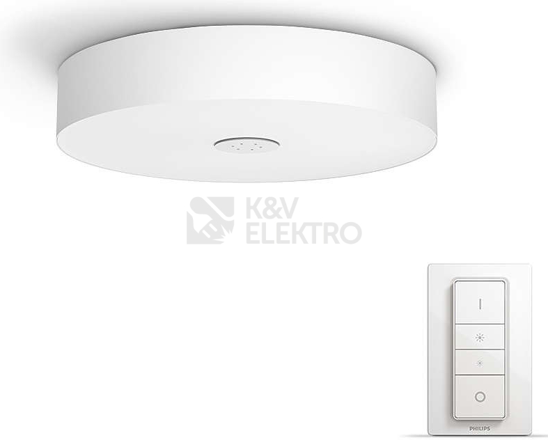 Obrázek produktu  Bluetooth LED stropní svítidlo Philips Hue Fair BT 40340/31/P6 bílé 2200-6500K s dálkovým ovladačem 0