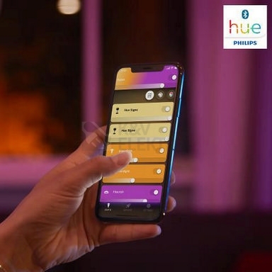 Obrázek produktu Philips Hue LED prodlužovací pásek 1m White and Color Ambiance Lightstrips Plus Bluetooth 8718699703448 11W 2000-6500K RGB 9