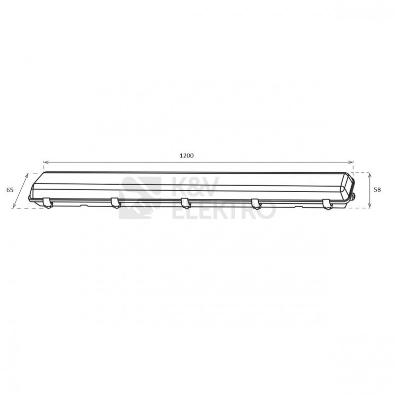 Obrázek produktu  Zářivka Greenlux TRUST LED SLIM 120 PS 36W NW GXWP291 1