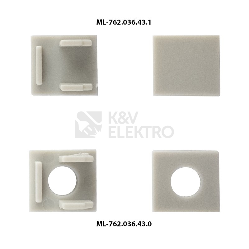 Obrázek produktu Vestavný hliníkový profil McLED AG pro sádrokarton 53x14mm včetně mléčného difuzoru 2m ML-761.036.43.2 3