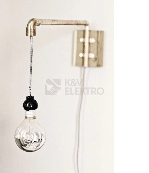 Obrázek produktu Textilní kabel H03VV-F 2x0,75 5m zigzag černo-bílá 24 (CYSY 2Dx0,75) 2