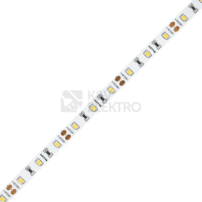 Obrázek produktu LED pásek McLED 12V teplá bílá CRI90 š=8mm IP20 4,8W/m 60LED/m SMD2835 ML-121.831.60.2 2
