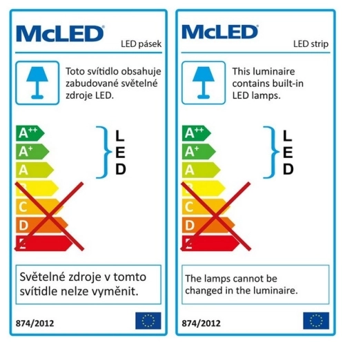 LED pásek McLED 12V neutrální bílá CRI90 š=8mm IP20 9,6W/m 120LED/m SMD2835 ML-121.839.60.2 (obrázek 7)