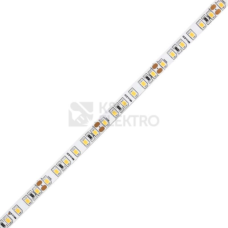 Obrázek produktu LED pásek McLED 24V teplá bílá CRI90 š=8mm IP20 9,6W/m 120LED/m SMD2835 ML-126.840.60.2 2