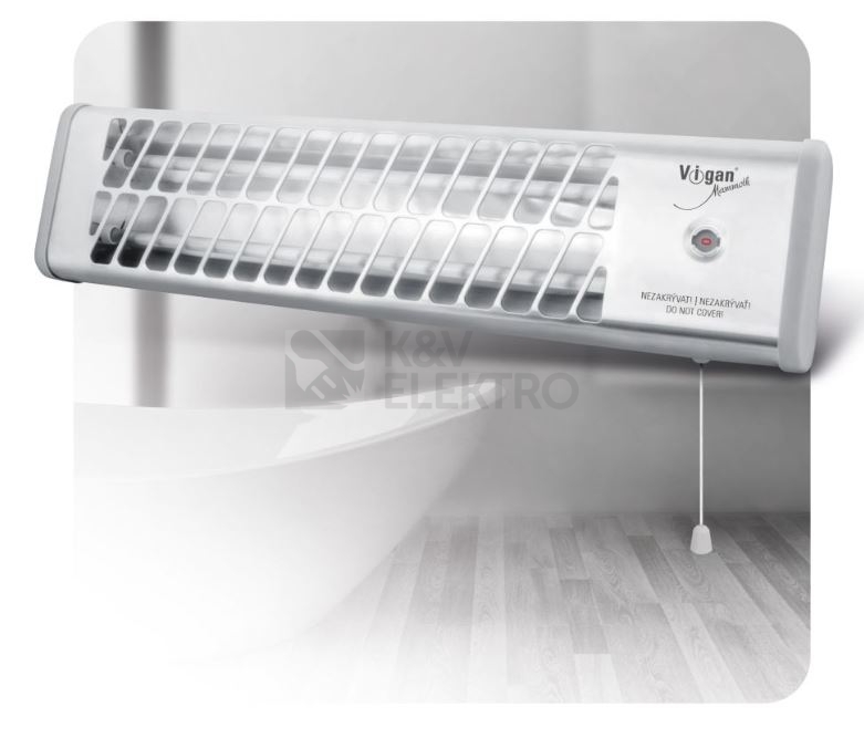 Obrázek produktu  Nástěnný infrazářič VIGAN TK1 Mammoth 600/1200W 1