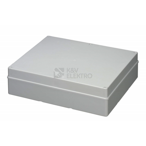  Krabice Malpro S-BOX 816M 460x380x120mm bez průchodek IP56 šedá