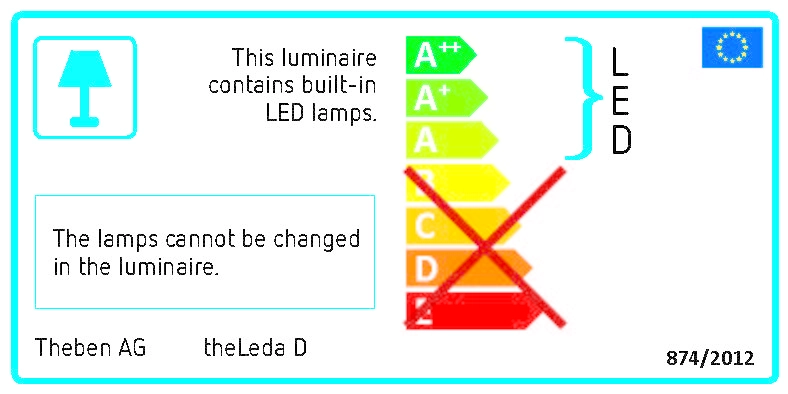 Obrázek produktu LED nástěnné svítidlo THEBEN theLeda D UDL AL 11,5W IP55 1020704
1