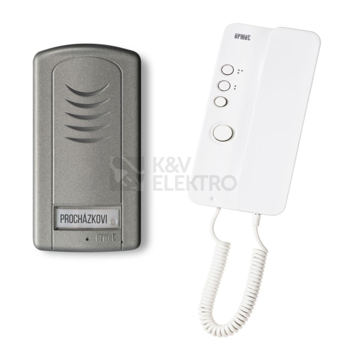  Souprava domovního telefonu Urmet 1129/501 pro jednoho účastníka