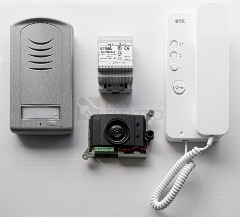 Obrázek produktu  Souprava domovního telefonu Urmet 1129/501 pro jednoho účastníka 1