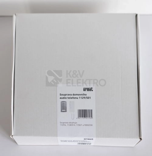 Obrázek produktu Souprava domovního telefonu Urmet 1129/501 pro jednoho účastníka 2