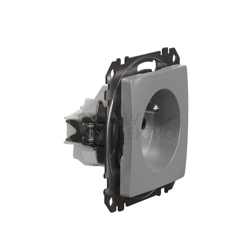 Obrázek produktu Schneider Electric Sedna Design/Elements zásuvka alu SDD113011 1