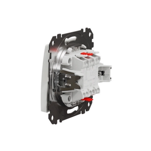 Schneider Electric Sedna Design/Elements tlačítko č.1/0+1/0 bílá (obrázek 6)