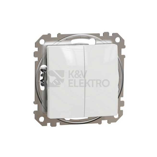 Obrázek produktu Schneider Electric Sedna Design/Elements tlačítko č.1/0+1/0 bílá
0